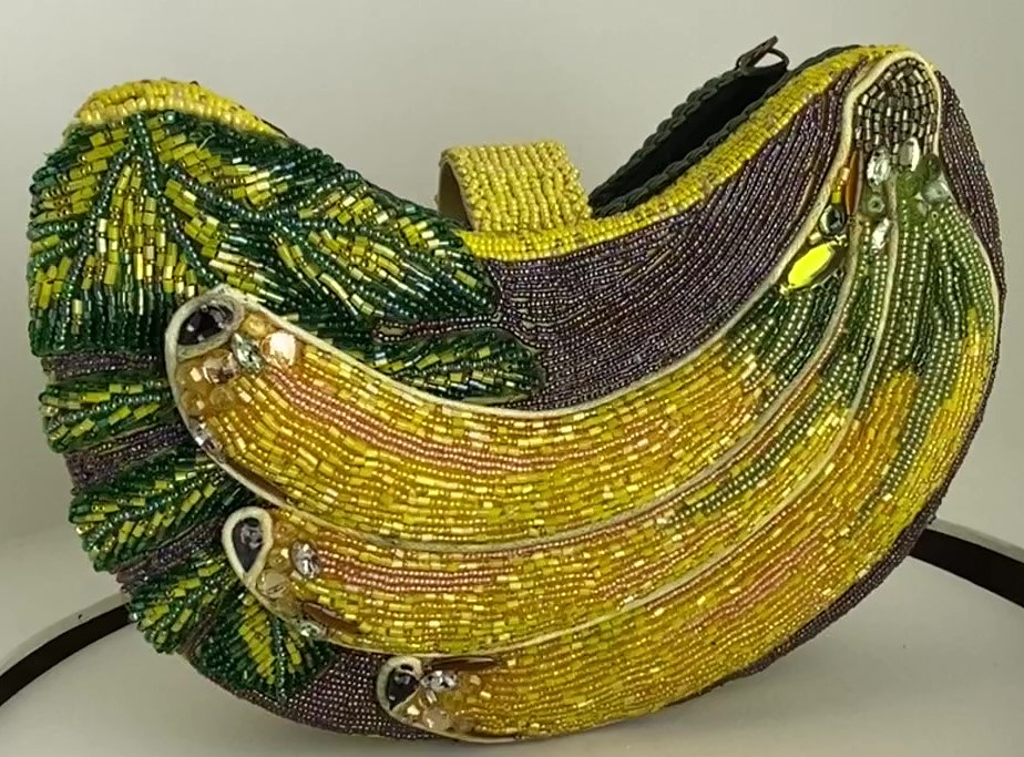 Banana Republic 100% Silk Bag Pouch Clutch Purse Snake Rust Colored Stone  Crysta | eBay